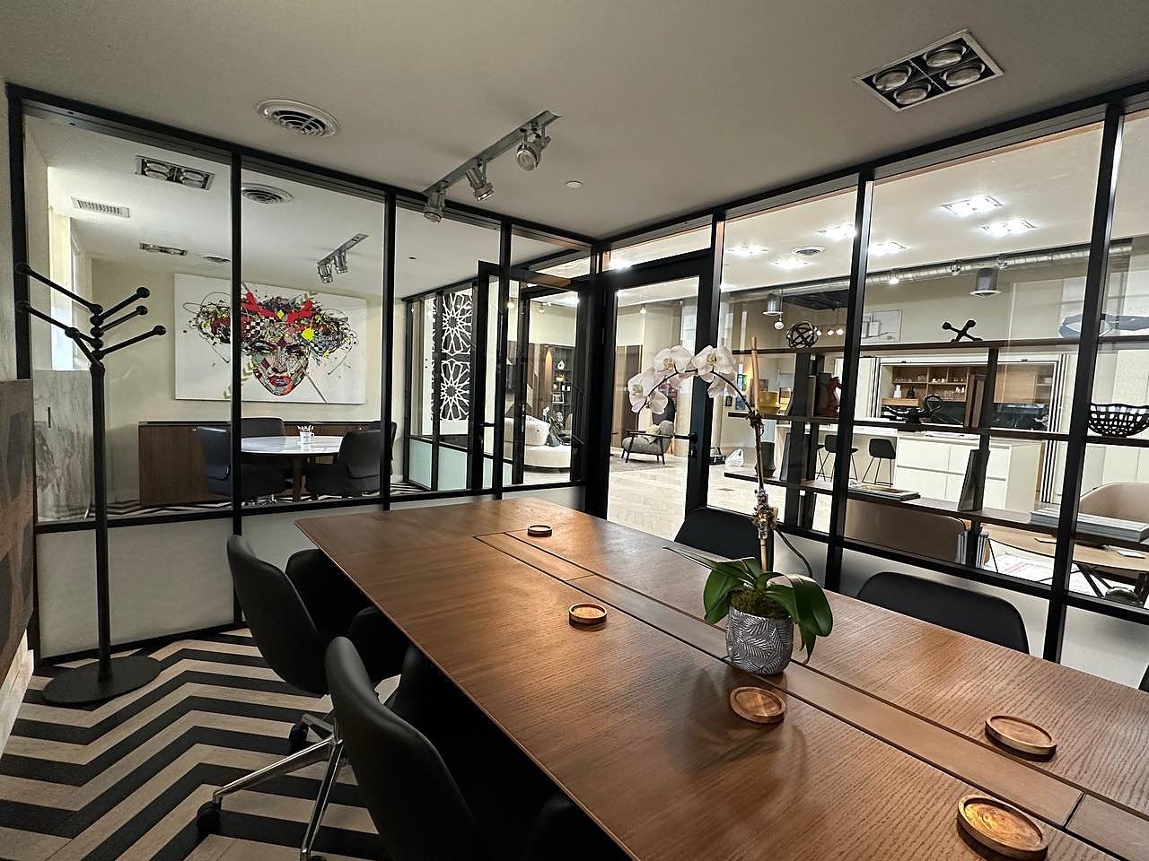 Glass partitions project